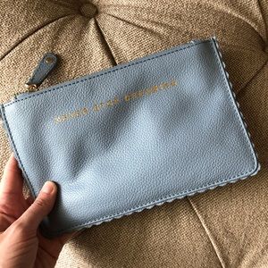 Leather pouch/clutch